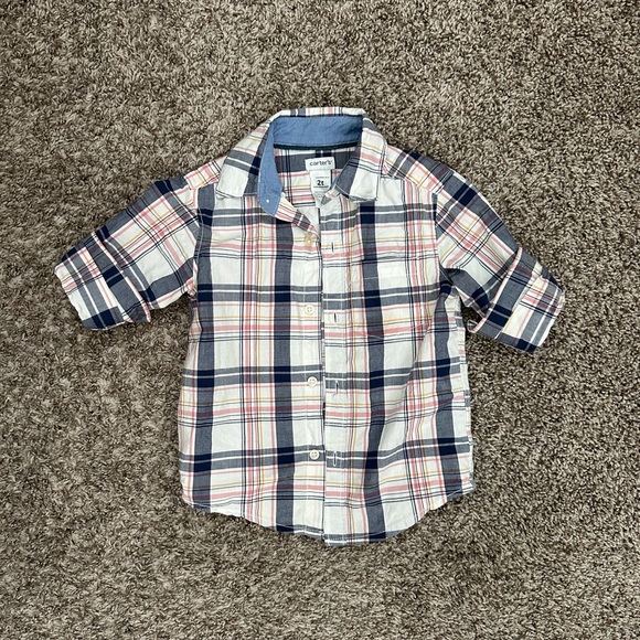 Four Toddler Boys Button-up Shirts - Picture 5 of 13